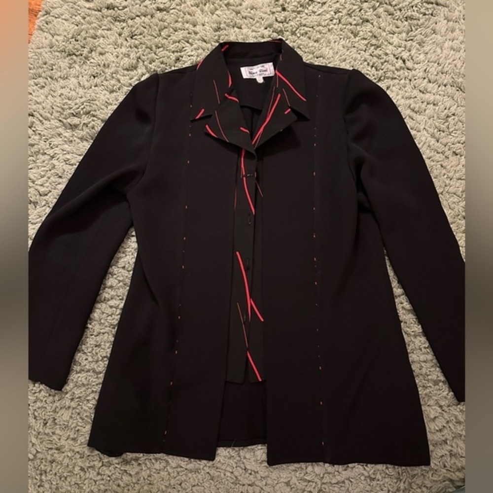 Haute Couture Nina Ricci Blazer Blouse Size 42